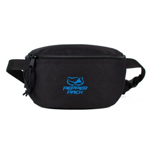 PEPPER OG LOGO ÖVTÁSKA (BLACK/BLUE)