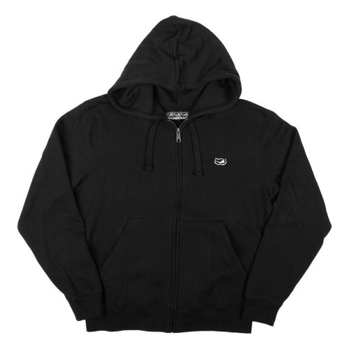 Pepper zip hoodie og mini logo (black)