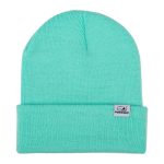 Pepper beanie og mini logo menta