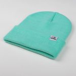 Pepper beanie og mini logo menta