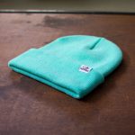 Pepper beanie og mini logo menta