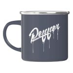 Pepper fém bögre graffhead (gray)