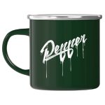 Pepper fém bögre graffhead (post green)