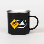 Pepper / ZONE fém bögre reissue (black)