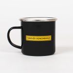 Pepper / ZONE fém bögre reissue (black)