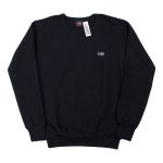 Pepper crew og mini logo blk/wht