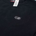 Pepper crew og mini logo blk/wht
