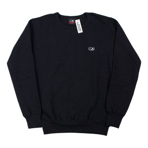 Pepper crew og mini logo blk/wht (XS)