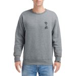 Pepper crew ZONE cartoon heather grey