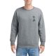 Pepper crew ZONE cartoon heather grey