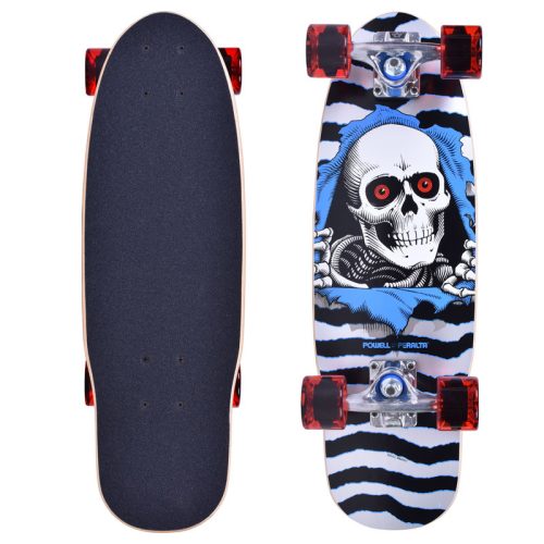 Powell Peralta Komplett Gördeszka Classic Cruiser Ripper Slver/Blue 7.5"
