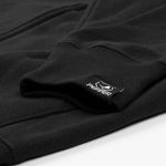 Pepper hoodie crash head black/neon green