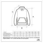 Pepper hoodie crash head black/neon green