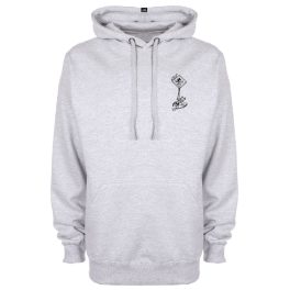 Pepper hoodie ZONE cartoon heather grey