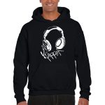 Pepper hoodie headphone black