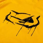 Pepper hoodie graffline mustar
