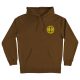 Independent hoodie track Co legacy brown