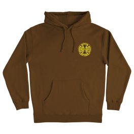 Independent hoodie track Co legacy brown (medium)