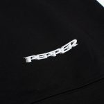 Pepper kids hoodie sliderhead black