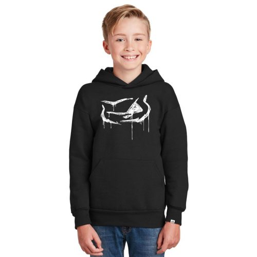 Pepper kids hoodie graffhead black (7-8 év)
