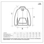 Pepper hooded zip ZONE reissue white