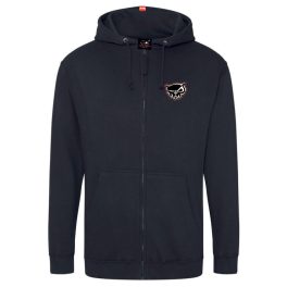 Pepper hooded zip new metalhead black