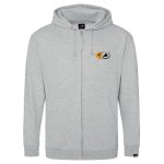 Pepper hooded zip ZONE reissue heather grey (Medium)