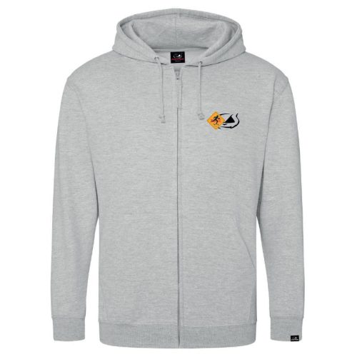 Pepper hooded zip ZONE reissue heather grey (Medium)