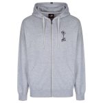 Pepper hooded zip ZONE cartoon heather grey