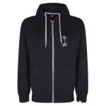 Pepper hooded zip ZONE cartoon black