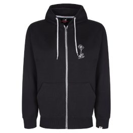 Pepper hooded zip ZONE cartoon black (XL)