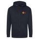 Pepper hooded zip ZONE reissue black