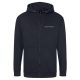 Pepper hoodie zip sliderhead black