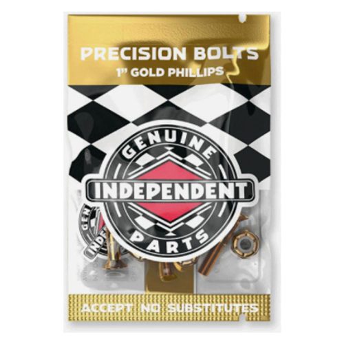 Indy csavarkészlet phillips 1" black/gold