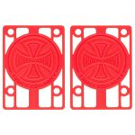 Independent riser pads red 1/8" 