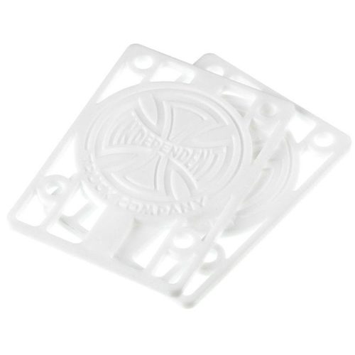 Independent riser pads white 1/8" 