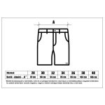 Pepper short chino inline chocolate