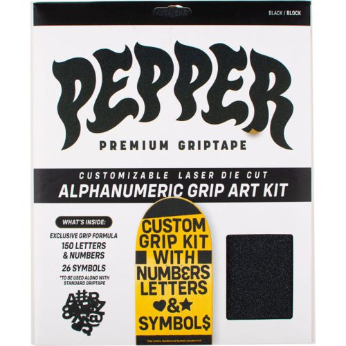 Pepper smirgli aplhanumeric custom
