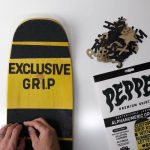 Pepper griptape aplhanumeric custom