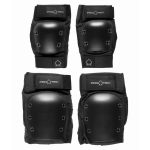 Pro-Tec térd + könyökvédő black (small)