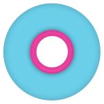 Ricta kerék clouds blue /Pink 54mm