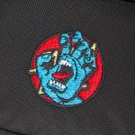 Santa Cruz hand dot waistpack (black) 2 Liter