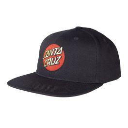 Santa Cruz classic dot snapback sapka black