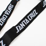 Santa Cruz Lanyards Strip Logo black