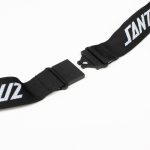 Santa Cruz Lanyards Strip Logo black