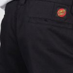 Santa Cruz pant chino classic dot black (36)