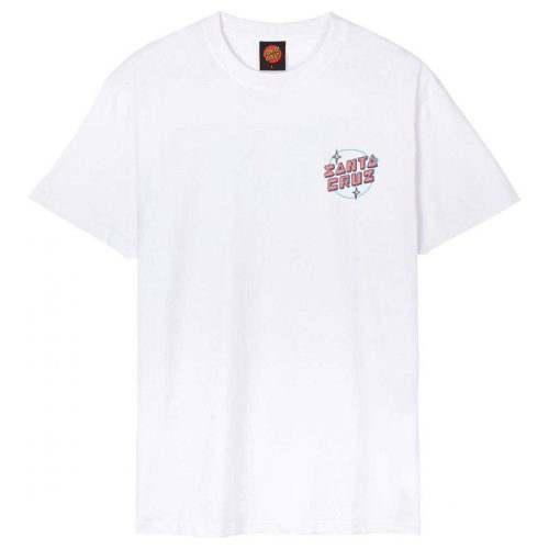 Santa Cruz tee Desert Tripper white