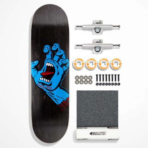 Santa Cruz komplett gördeszka screaming hand 8.6"