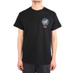 Santa Cruz X Stranger Things tee Hell Fire black