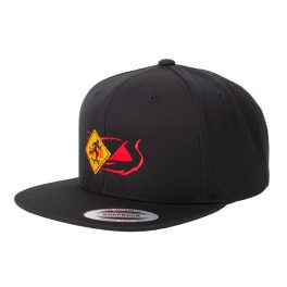 Pepper snapback ZONE reissue black/red
